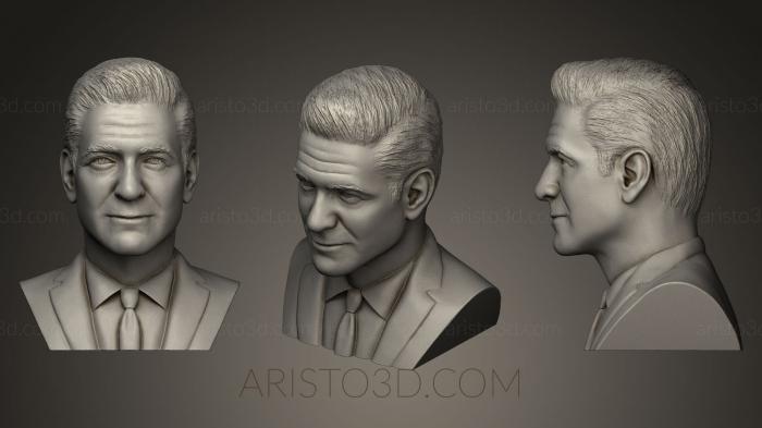 Busts and bas-reliefs of famous people (BUSTC_0211) 3D model for CNC machine